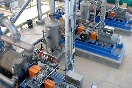 肯富來不銹鋼液環(huán)泵機組在印尼地熱電廠應用現(xiàn)場