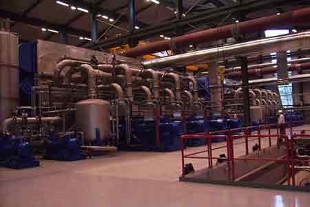 肯富來液環(huán)泵機組在冰島地熱發(fā)電廠使用現(xiàn)場