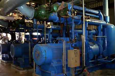 肯富來液環(huán)泵機組在燕山湖電廠使用現(xiàn)場