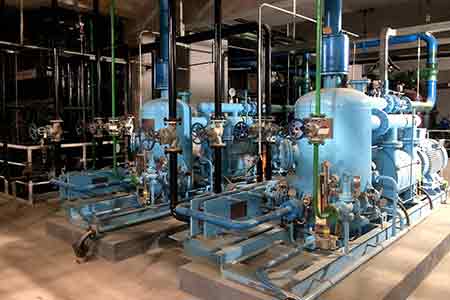 肯富來液環(huán)泵機組在華能蘇州燃機熱電有限公司使用現(xiàn)場