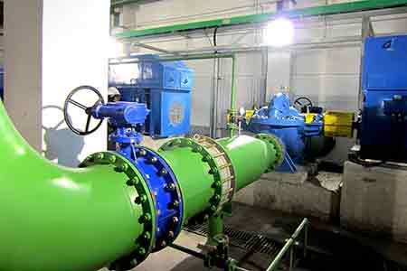 KPS系列單級雙吸離心泵在林德工程（杭州）有限公司太鋼比西歐氣體項(xiàng)目使用現(xiàn)場