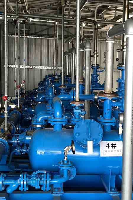 肯富來液環泵機組在開平牽牛生化制藥有限公司使用現場