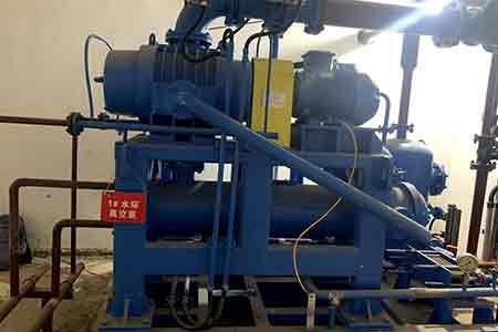 肯富來液環泵機組在普寧市生活垃圾處理廠使用現場